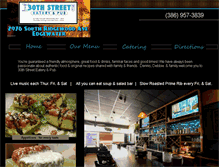 Tablet Screenshot of 30thstreetpub.com